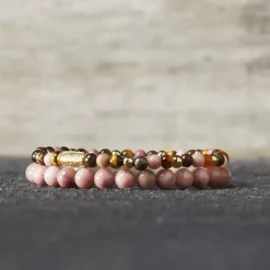 Armband^Rebel & Rose Stones Only - Rose Garden - 6mm |