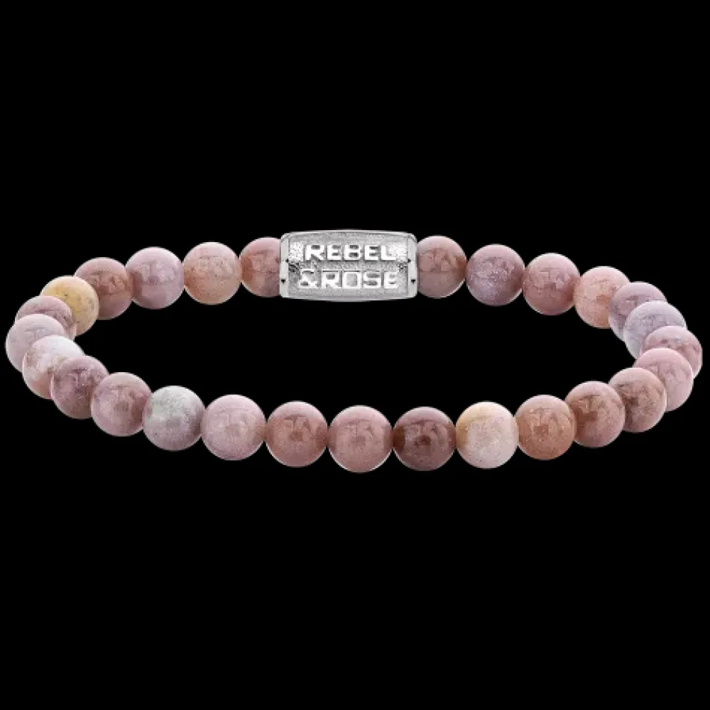 Armband^Rebel & Rose Stones Only - Rose Garden - 6mm |
