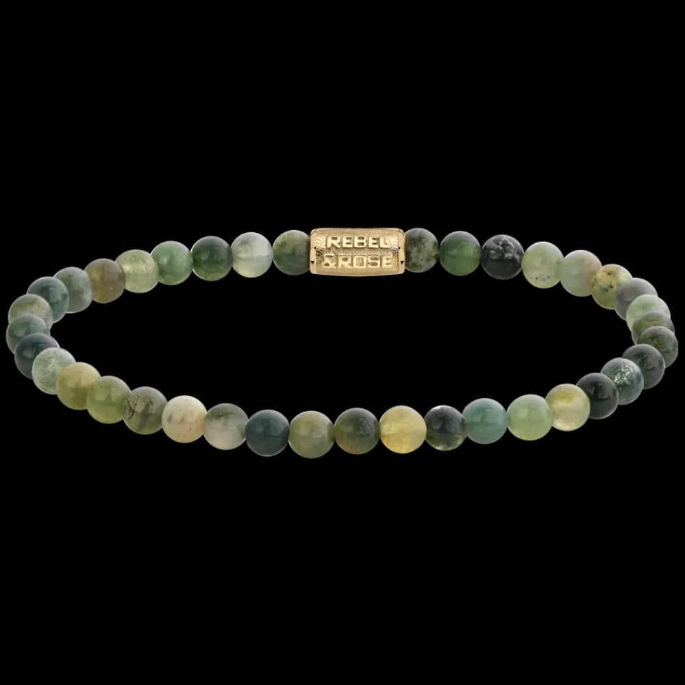 Armband^Rebel & Rose Stones Only - Secret Garden Yellowgold - 4mm |