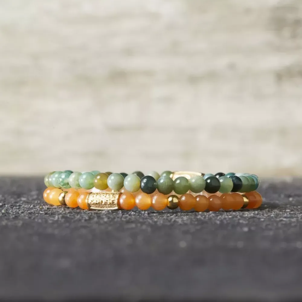 Armband^Rebel & Rose Stones Only - Secret Garden Yellowgold - 4mm |
