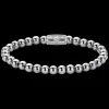 Armband | Armband^Rebel & Rose Stones Only - Silver Shine DV - 6mm |
