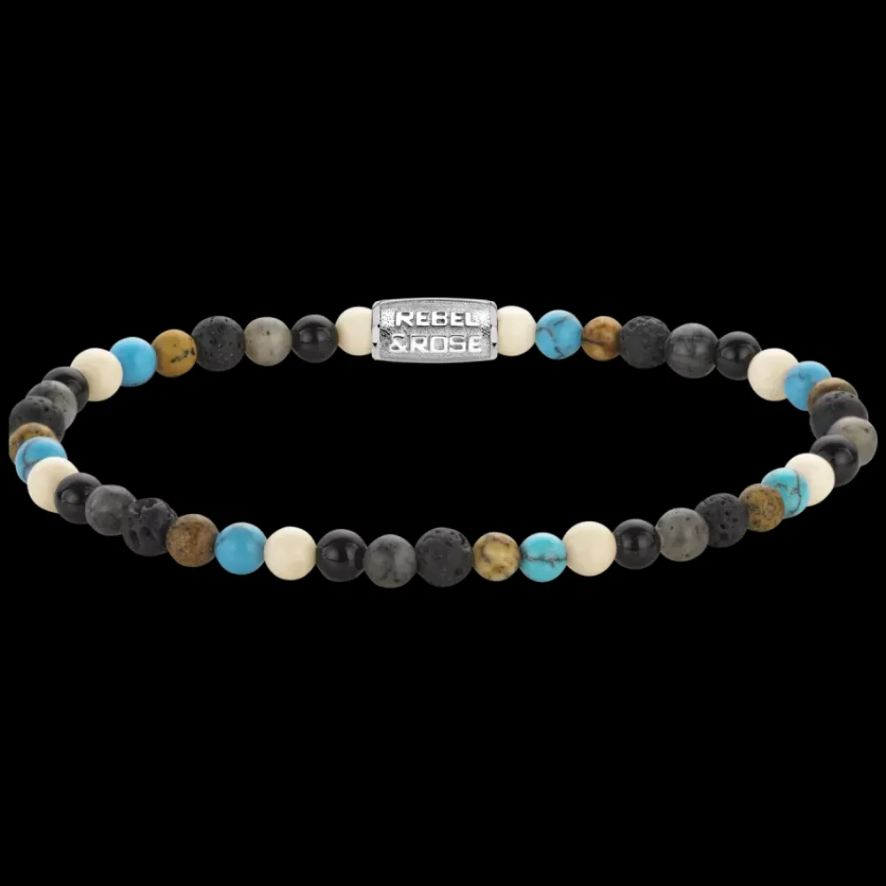 Armband | Armband^Rebel & Rose Stones Only - Summer Breeze - 4mm |