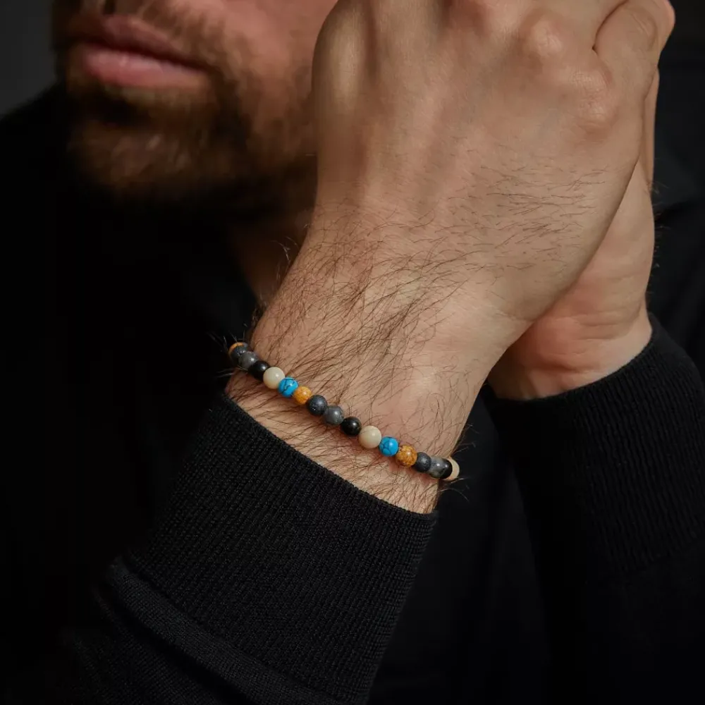 Armband^Rebel & Rose Stones Only - Summer Breeze - 6mm - po |