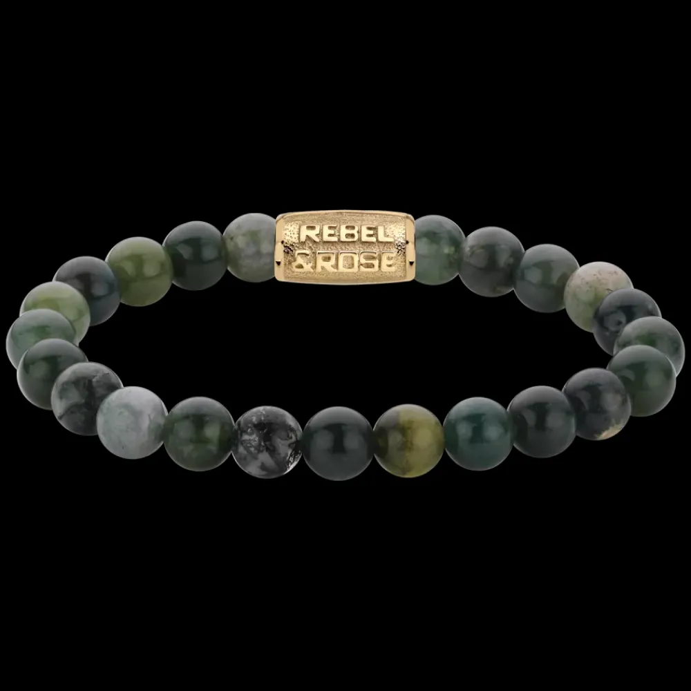 Armband | Armband^Rebel & Rose Stones Only - The Secret Garden Yellowgold - 8mm |