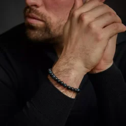 Armband | Armband^Rebel & Rose Stones Only - Tiger Blues - 8mm |