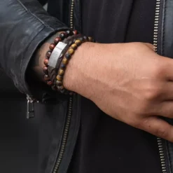 Armband | Armband^Rebel & Rose Stones Only - Tiger Lily - 6mm |