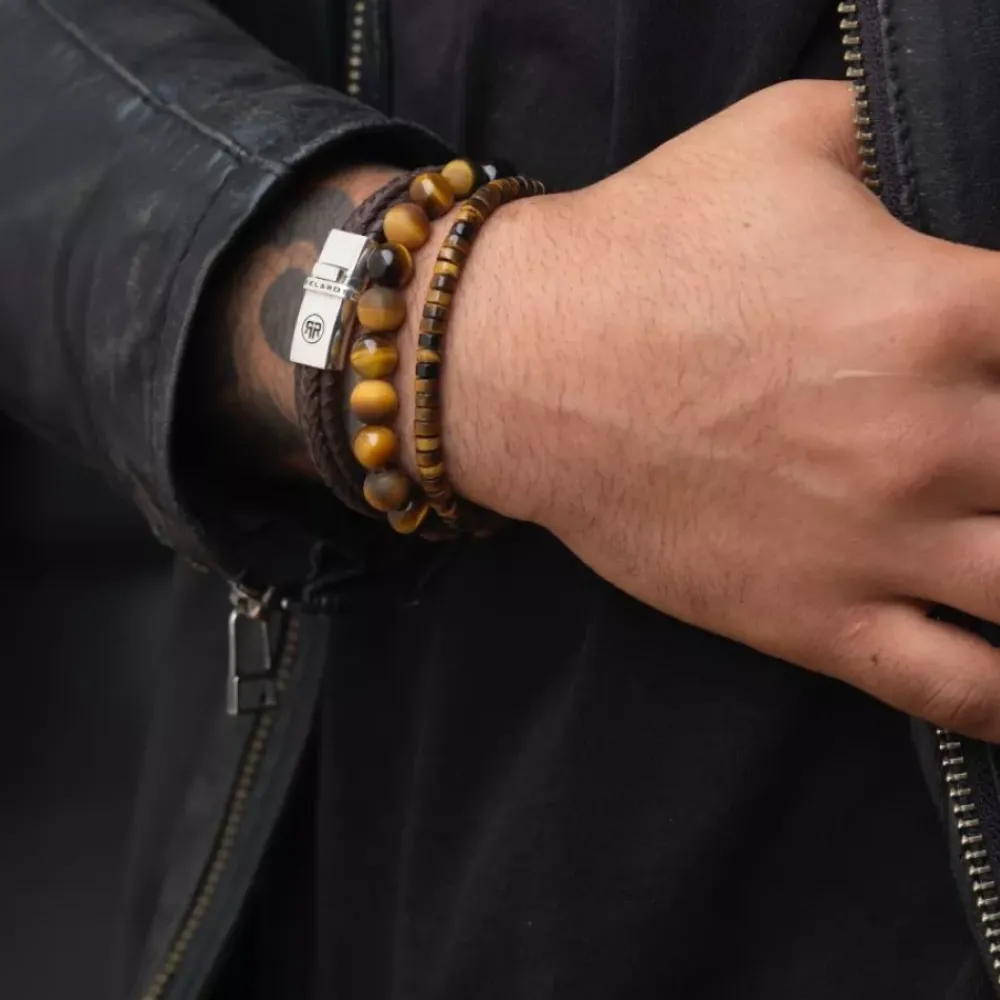 Armband | Armband^Rebel & Rose Stones Only - Tiger Lily - 8mm |