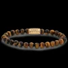 Armband^Rebel & Rose Stones Only - Tiger Lily Yellowgold - 6mm |