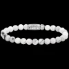 Armband | Armband^Rebel & Rose Stones Only - Virgin White - 6mm |