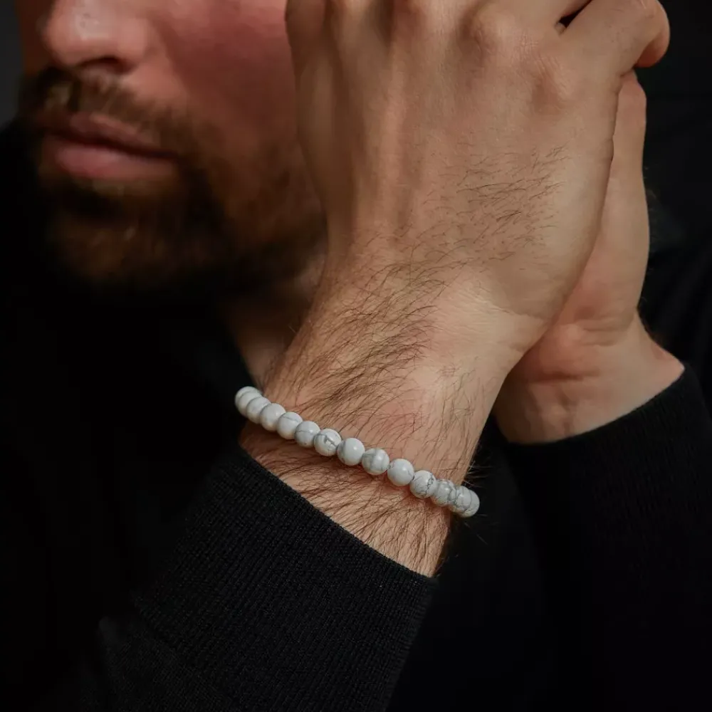 Armband | Armband^Rebel & Rose Stones Only - Virgin White - 8mm |