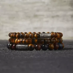 Armband^Rebel & Rose Stones Only - Who's afraid of the Tiger Vintage - 8mm |