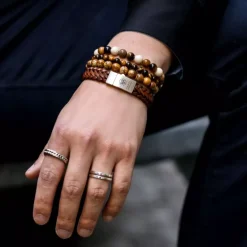 Armband^Rebel & Rose Stones Only - Who's afraid of the Tiger Vintage - 6mm |